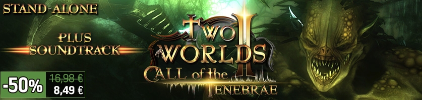 Two Worlds II HD: Call of the Tenebrae plus Soundtrack [Standalone] [PC]